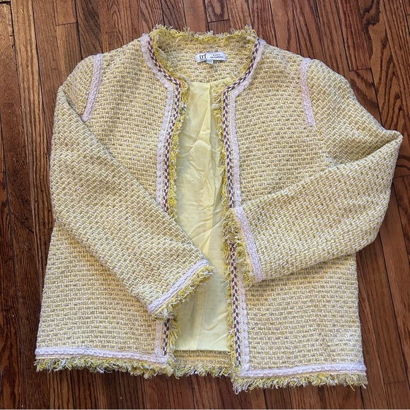 Barely used yellow Zara blazer, size XS - Picture 2 of 6